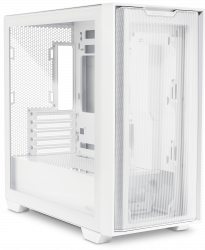 A21 Plus White Micro-ATX Case, supports BTF