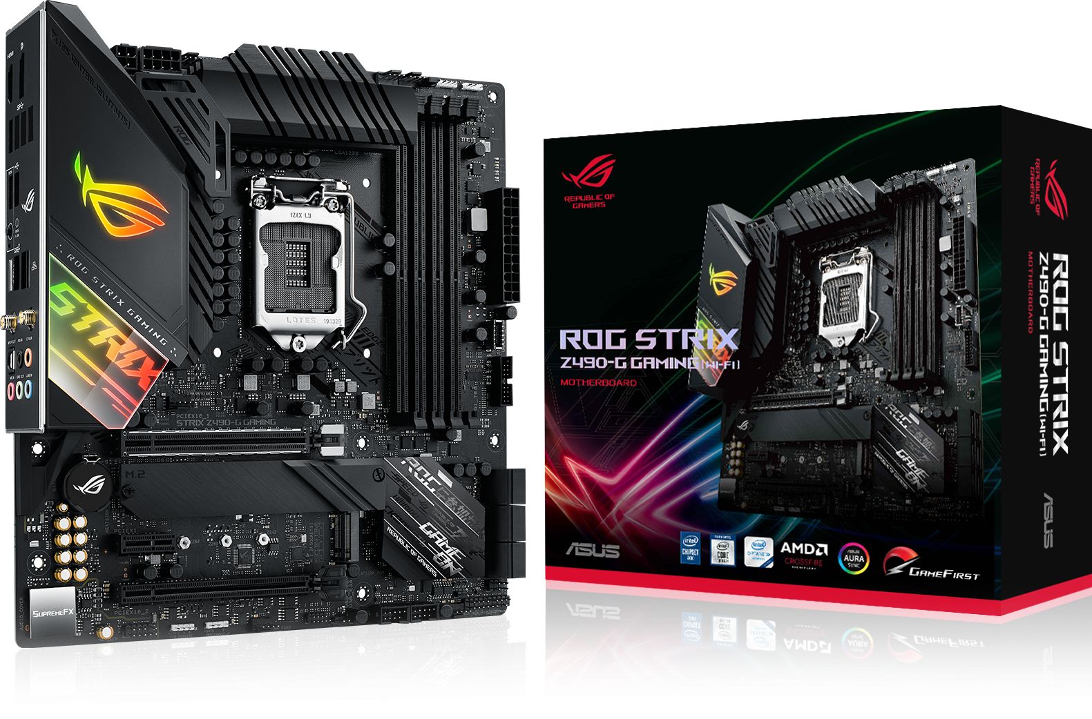 gaming pc motherboard with wifi and bluetooth