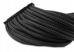 Black Braided 24-pin ATX Extension