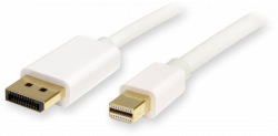 DisplayPort to Mini DP 1m Cable with Locking Connector